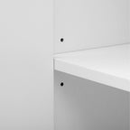 Innovative Sideboard with 2-Door,3-Drawer Design and Adjustable Pull-Out Top for Flexible Use,for Entrance and Living Room