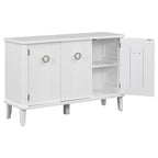 MDF Cabinet with Acacia Doors and Legs