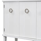 MDF Cabinet with Acacia Doors and Legs