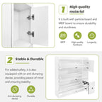 Versatile Tipping Bucket Shoe Cabinet with 3 Flip Drawers, Maximum Storage Entryway Organizer with Drawer