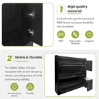 Versatile Tipping Bucket Shoe Cabinet with 3 Flip Drawers, Maximum Storage Entryway Organizer with Drawer