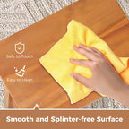 Teak Shower Bench Bathroom Shower Stool for Shaving Legs & Spa