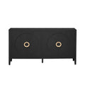 Sophisticated Fir Veneer Cabinet with Textured Finish
