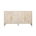 Sophisticated Fir Veneer Cabinet with Textured Finish
