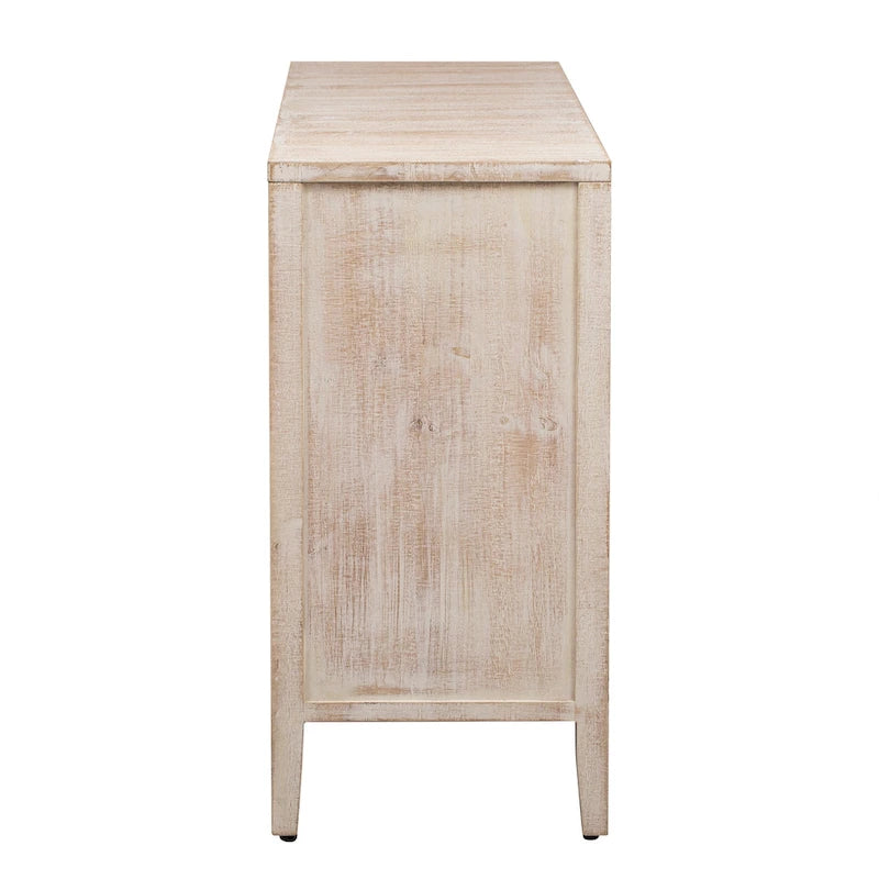 Sophisticated Fir Veneer Cabinet with Textured Finish