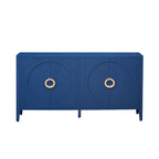 Sophisticated Fir Veneer Cabinet with Textured Finish