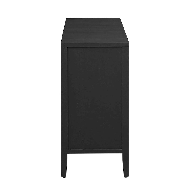 Sophisticated Fir Veneer Cabinet with Textured Finish