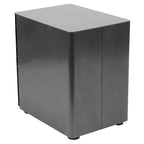 Modern 3-Drawer Mobile Locking Filing Cabinet Storage Organizer