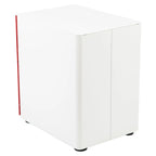 Modern 3-Drawer Mobile Locking Filing Cabinet Storage Organizer