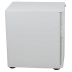 Modern 3-Drawer Mobile Locking Filing Cabinet Storage Organizer