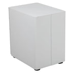 Modern 3-Drawer Mobile Locking Filing Cabinet Storage Organizer