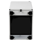 Modern 3-Drawer Mobile Locking Filing Cabinet Storage Organizer