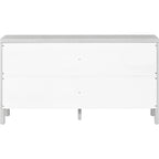 Large Storage Space Sideboard with Artificial Rattan Door