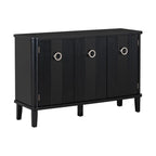 47.2W Solid Wood Cabinet with Three Doors