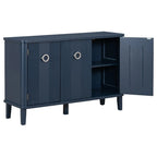 47.2W Solid Wood Cabinet with Three Doors