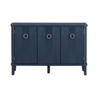 47.2W Solid Wood Cabinet with Three Doors