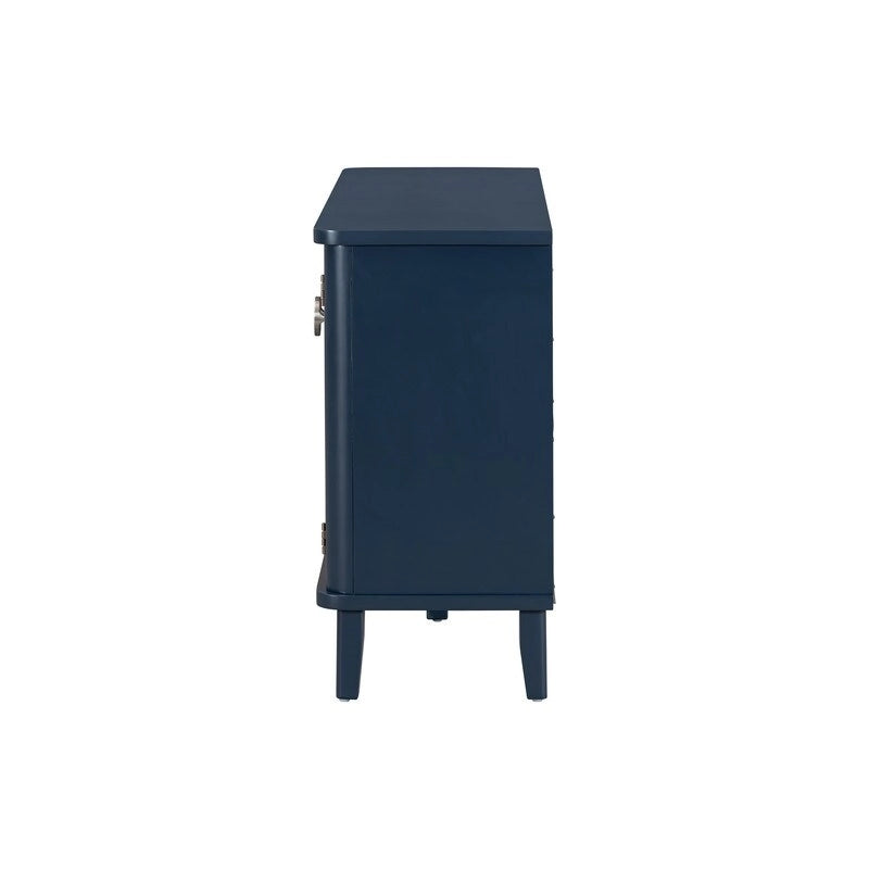 47.2W Solid Wood Cabinet with Three Doors