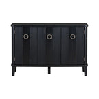 47.2W Solid Wood Cabinet with Three Doors