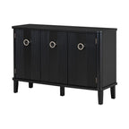 47.2W Solid Wood Cabinet with Three Doors
