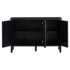 47.2W Solid Wood Cabinet with Three Doors