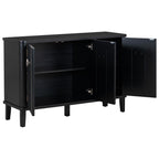 47.2W Solid Wood Cabinet with Three Doors