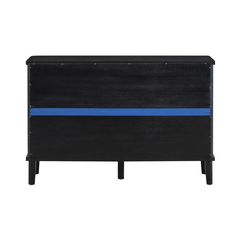47.2W Solid Wood Cabinet with Three Doors