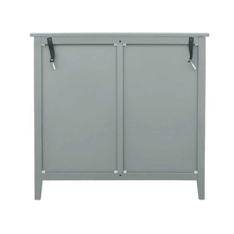Three Drawer MDF Cabinet with Woodgrain Finish