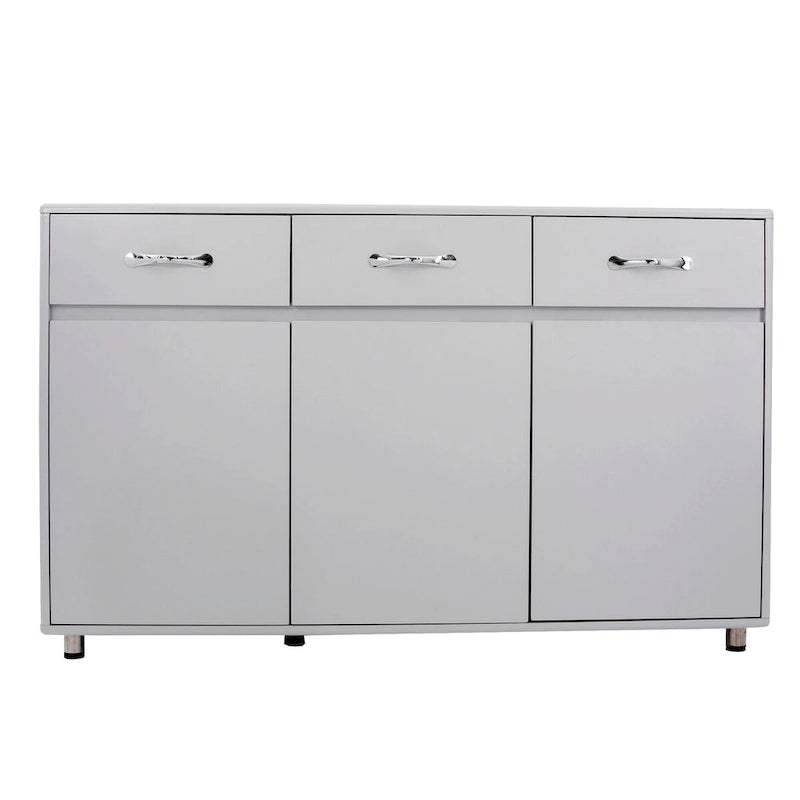 Sideboard Cabinet with 3 Doors and 3 Drawers Buffet Cabinet for LIving Room