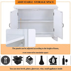 40 Console Table with Storage Shelf, Retro Entryway Table with Adjustable Storage Shelf, Sofa Couch Table for Hallway