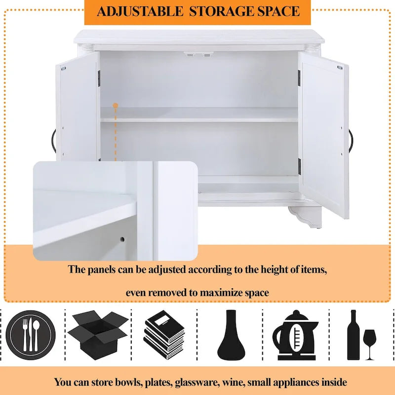 40 Console Table with Storage Shelf, Retro Entryway Table with Adjustable Storage Shelf, Sofa Couch Table for Hallway
