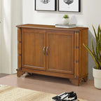 40 Console Table with Storage Shelf, Retro Entryway Table with Adjustable Storage Shelf, Sofa Couch Table for Hallway