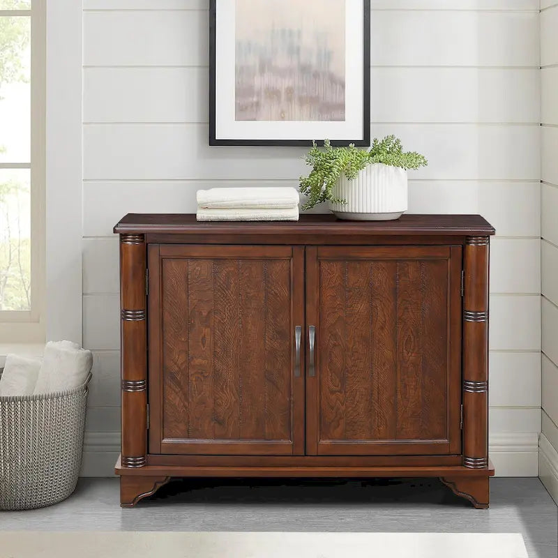 40 Console Table with Storage Shelf, Retro Entryway Table with Adjustable Storage Shelf, Sofa Couch Table for Hallway