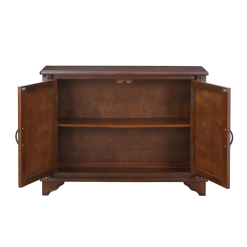 40 Console Table with Storage Shelf, Retro Entryway Table with Adjustable Storage Shelf, Sofa Couch Table for Hallway