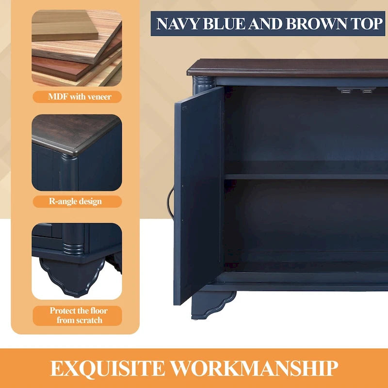 40 Console Table with Storage Shelf, Retro Entryway Table with Adjustable Storage Shelf, Sofa Couch Table for Hallway