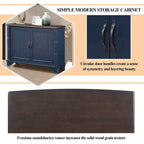 40 Console Table with Storage Shelf, Retro Entryway Table with Adjustable Storage Shelf, Sofa Couch Table for Hallway