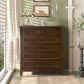 Solid Wood spray-painted drawer dresser bar,buffet tableware cabinet lockers buffet server console table lockers