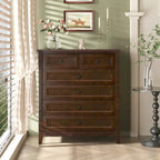 Solid Wood spray-painted drawer dresser bar,buffet tableware cabinet lockers buffet server console table lockers