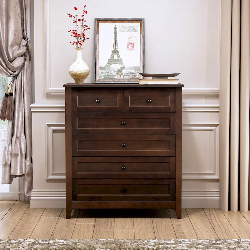 Solid Wood spray-painted drawer dresser bar,buffet tableware cabinet lockers buffet server console table lockers