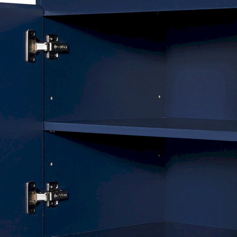 Two Door Sideboard with Gold Metal Legs