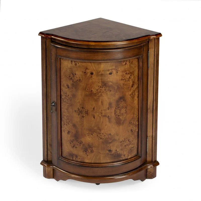 23 Brown Standard Accent Cabinet Manufactured Wood Storage - 22.75