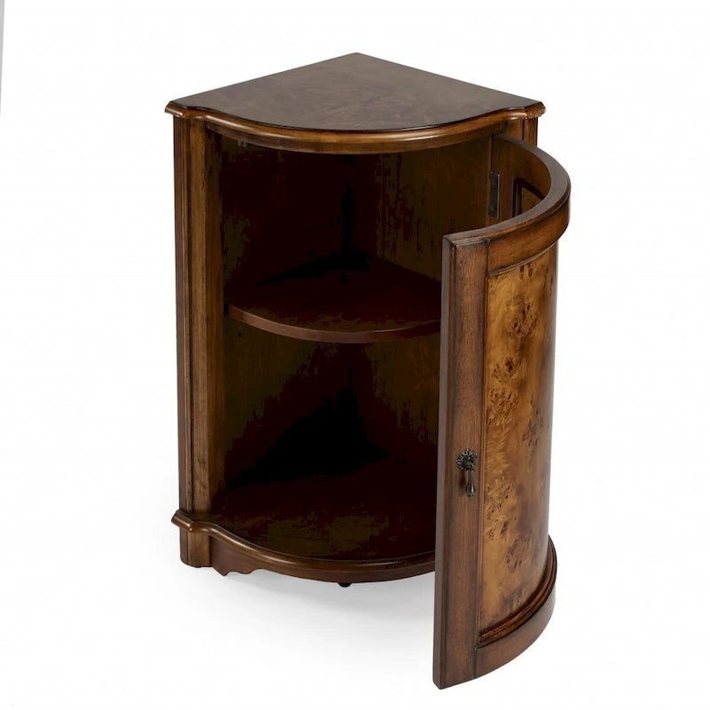 23 Brown Standard Accent Cabinet Manufactured Wood Storage - 22.75