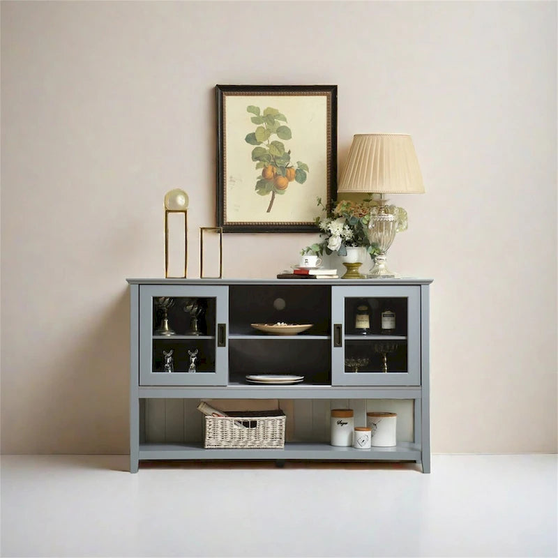 Sideboard Buffet Table with Doors