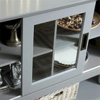 Sideboard Buffet Table with Doors