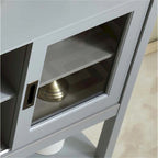 Sideboard Buffet Table with Doors