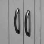 Freestanding Bathroom Cabinet with Doors Wooden Entryway Storage Cabinet