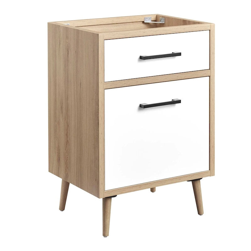 24 Bathroom Vanity Cabinet - Sink Basin Not Included