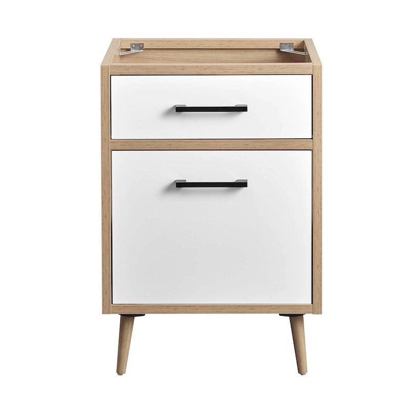 24 Bathroom Vanity Cabinet - Sink Basin Not Included