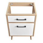 24 Bathroom Vanity Cabinet - Sink Basin Not Included