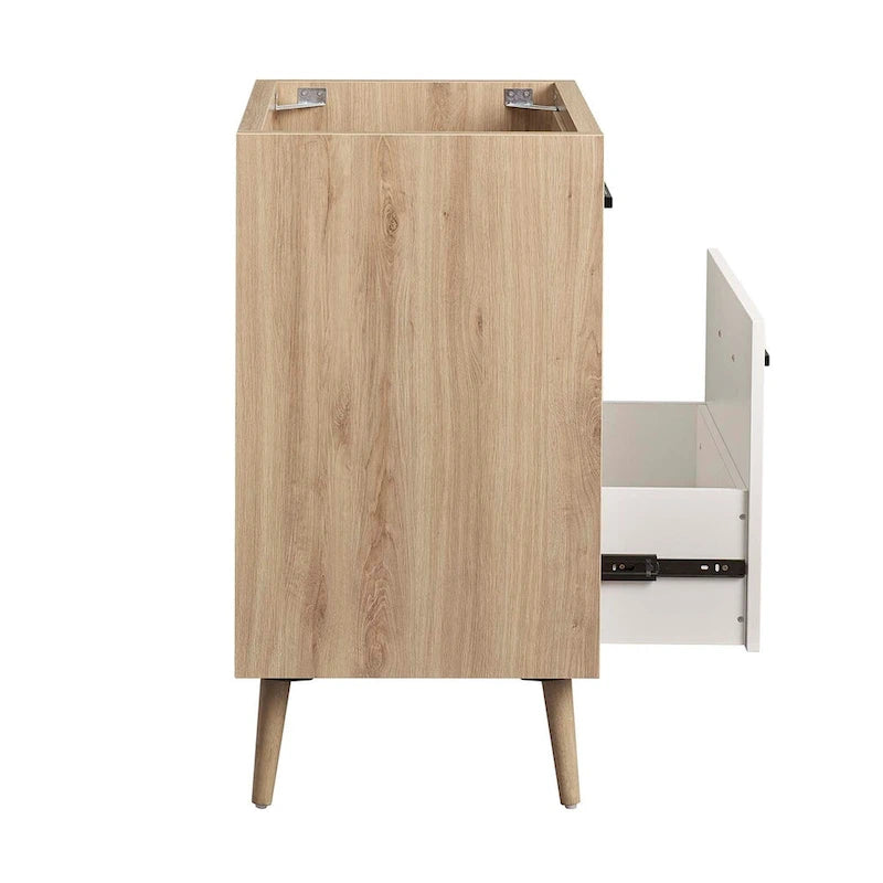 24 Bathroom Vanity Cabinet - Sink Basin Not Included