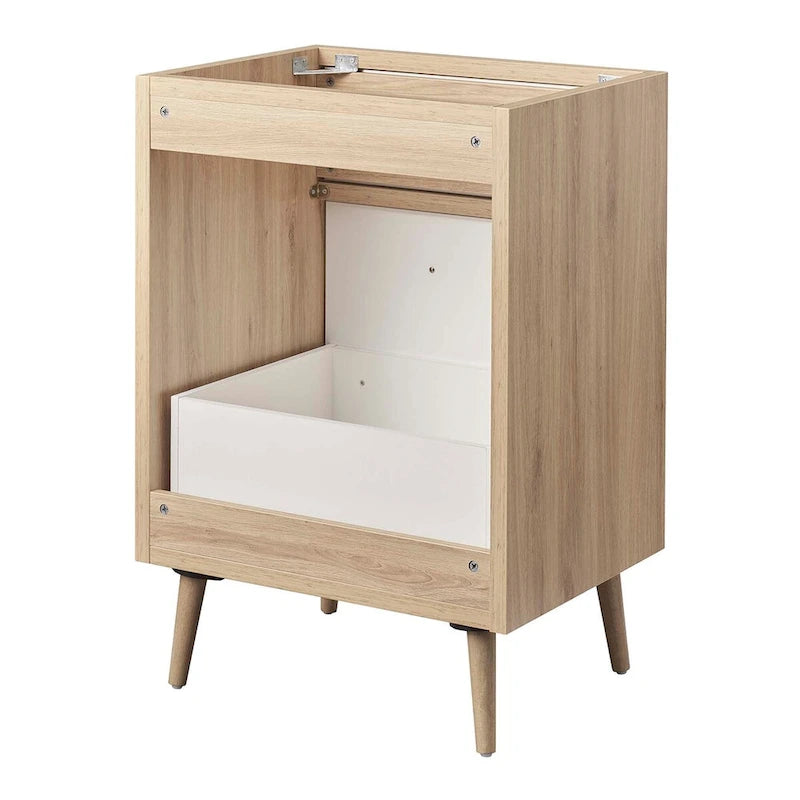24 Bathroom Vanity Cabinet - Sink Basin Not Included
